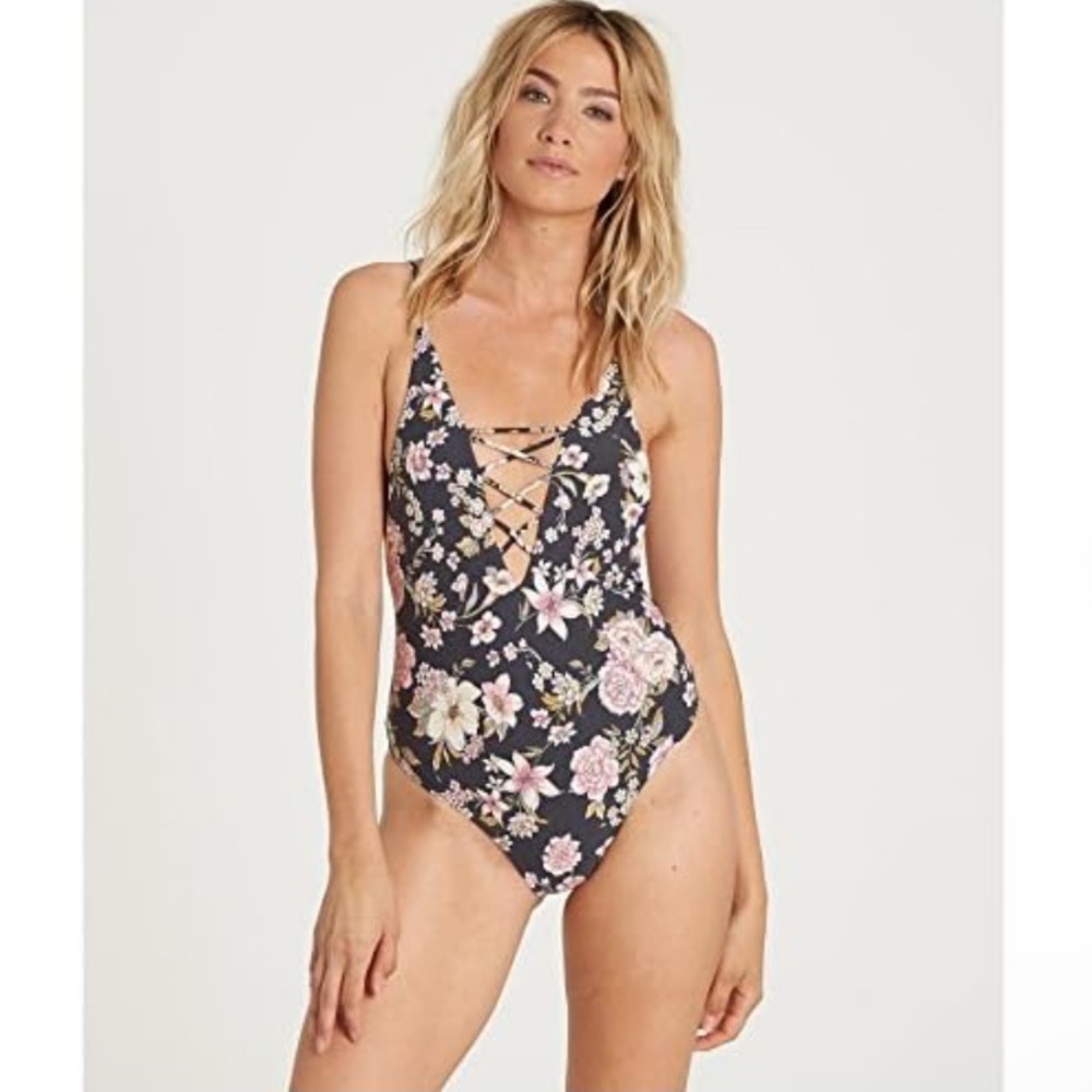 Billabong love trip one piece bathing suit